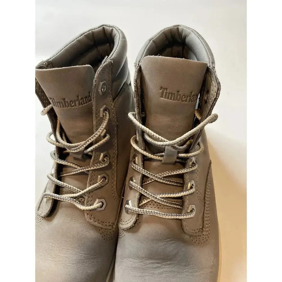 Timberland Dausette Women’s 7 Gray Nubuck High Sneaker Boot Ortholite A1H26 - Picture 3 of 8